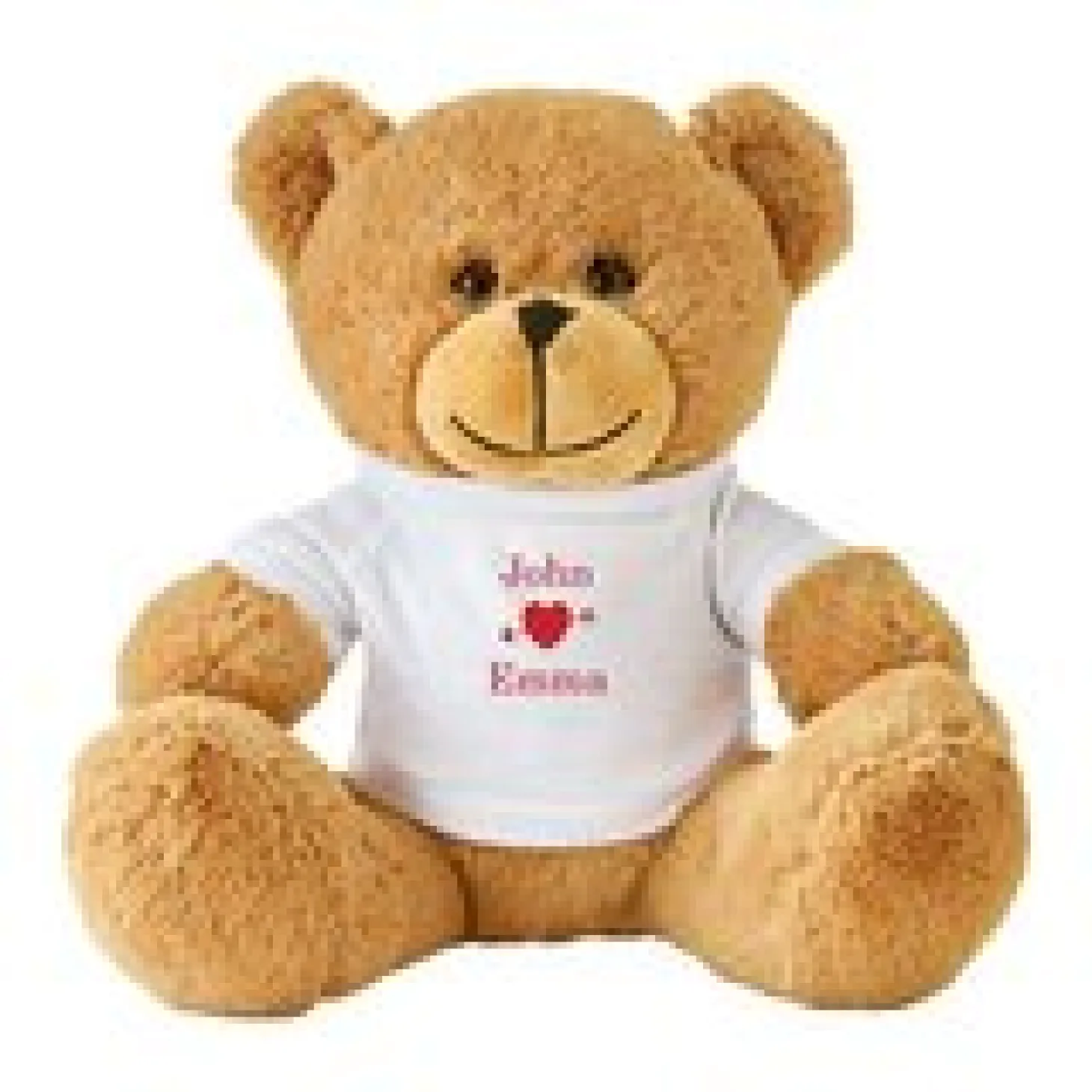 Plush Teddy Bear Gram Playful Hearts Collection