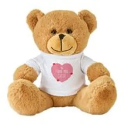 Plush Teddy Bear Gram Playful Hearts Collection