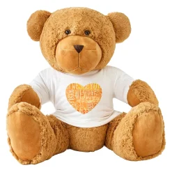 Plush Teddy Bear Gram Signature Style Heart T-Shirt