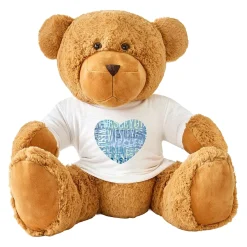 Plush Teddy Bear Gram Signature Style Heart T-Shirt