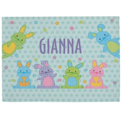 Polka Dot Bunnies Table Runner & Placemats