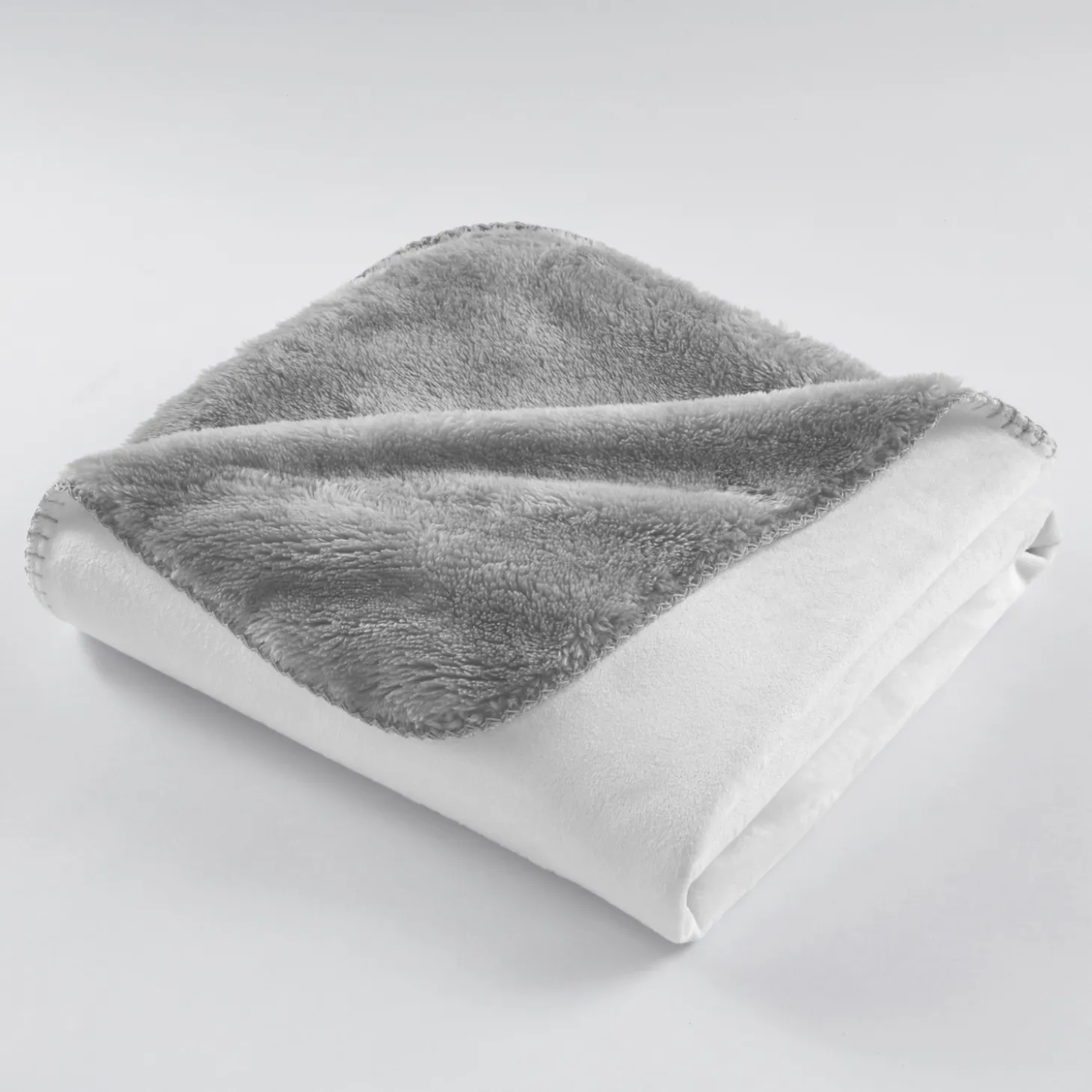 Polka Dot Name Sherpa Baby Blanket
