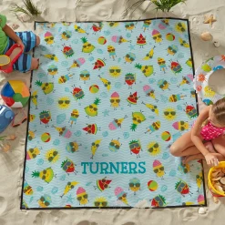 Pool Party Beach Blanket