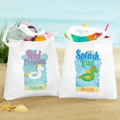 Poolside Royalty Tote Bag