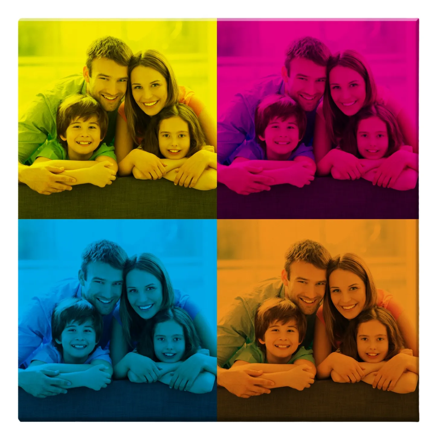Pop Art Photo Canvas