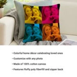 Pop Art Photo Pillow