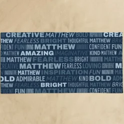 Positive Sayings Beach Towel