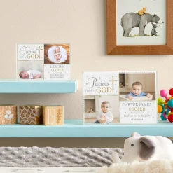 Precious Child Photo Glass Block