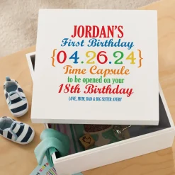 Precious Memories First Birthday Time Capsule