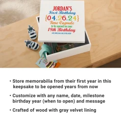Precious Memories First Birthday Time Capsule
