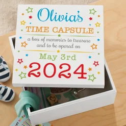 Precious Memories First Birthday Keepsake Box