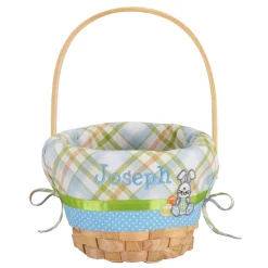 Premium Embroidered Easter Basket