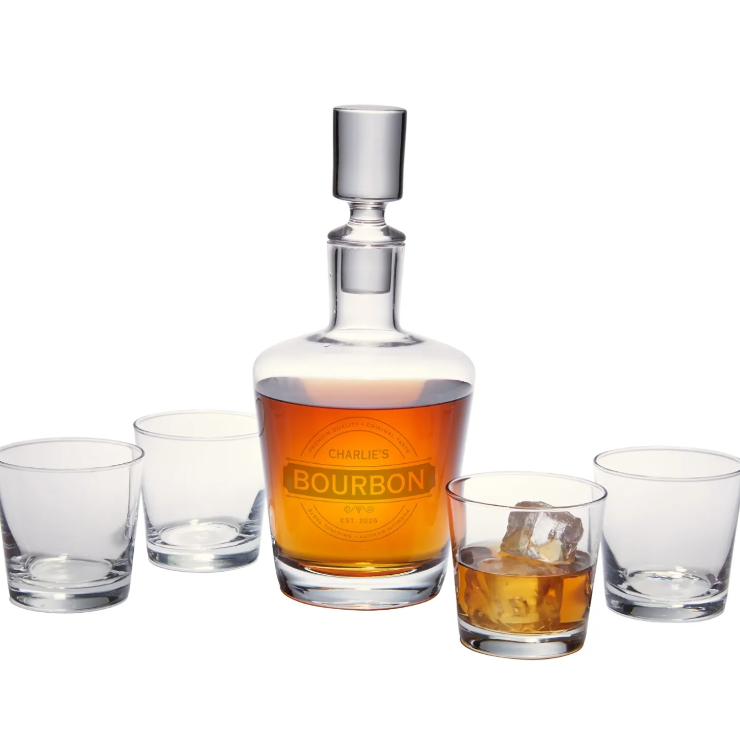 Premium Reserve 5 Piece Decanter Set