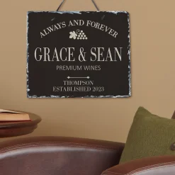 Premium Wines Slate Sign