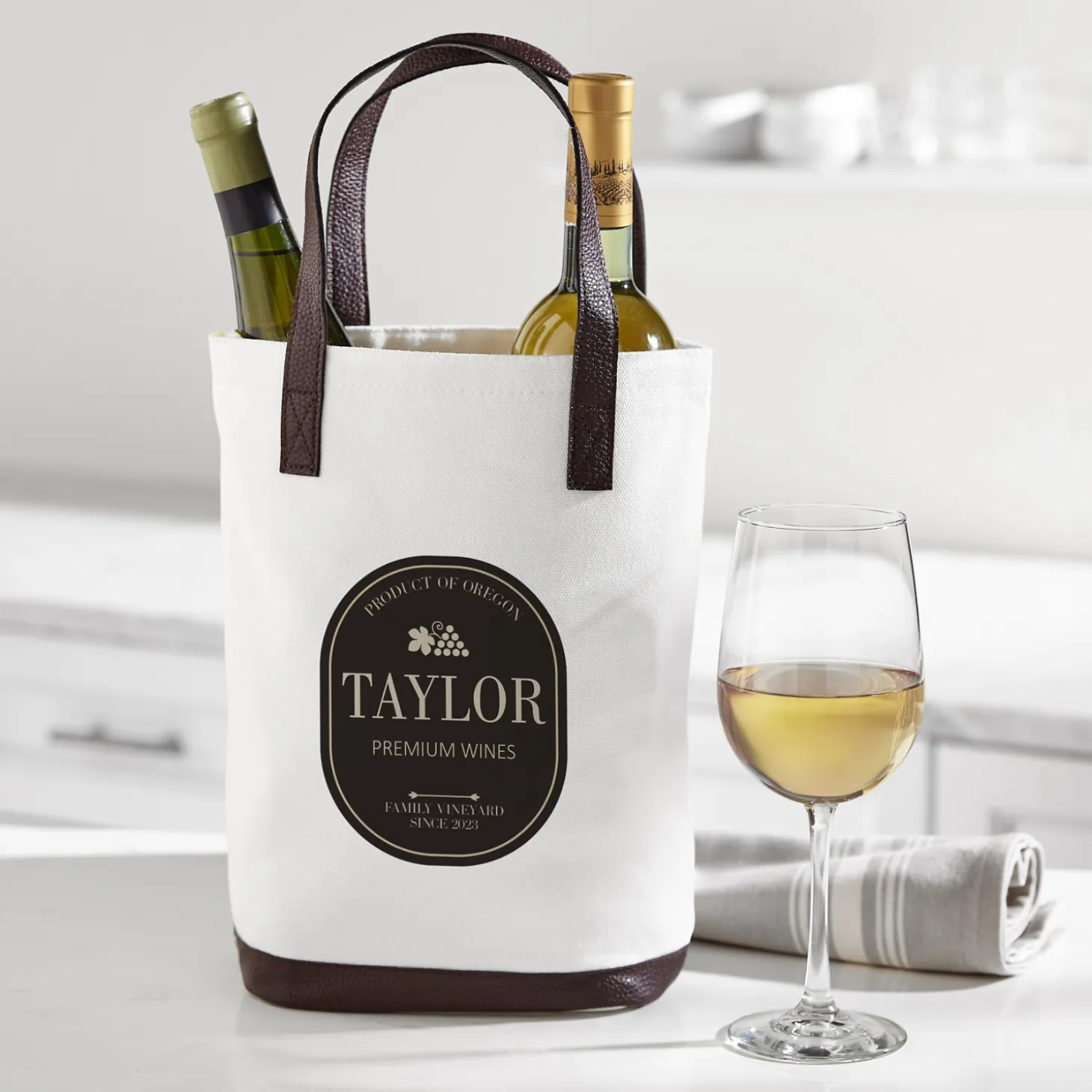 Premium Wines Two Bottle Wine Tote
