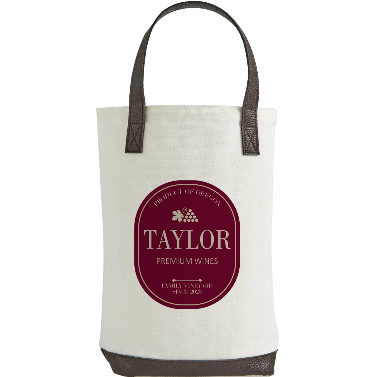 Premium Wines Two Bottle Wine Tote