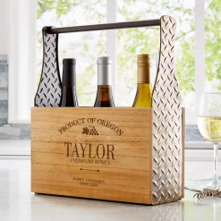 Premium Wines Vineyard Wine Caddy