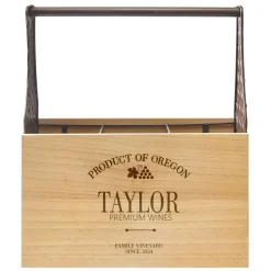 Premium Wines Vineyard Wine Caddy