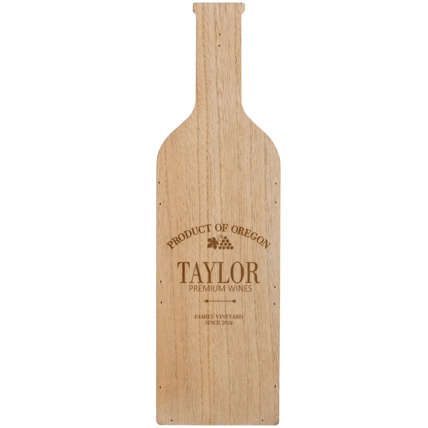 Premium Wines Wood Wine Bottle Display