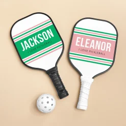 Preppy Stripes Pickleball Paddle