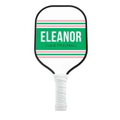 Preppy Stripes Pickleball Paddle