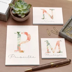 Pretty Initial Post-It® Note