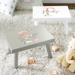 Pretty Initial Step Stool