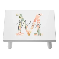 Pretty Initial Step Stool