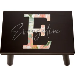 Pretty Initial Step Stool