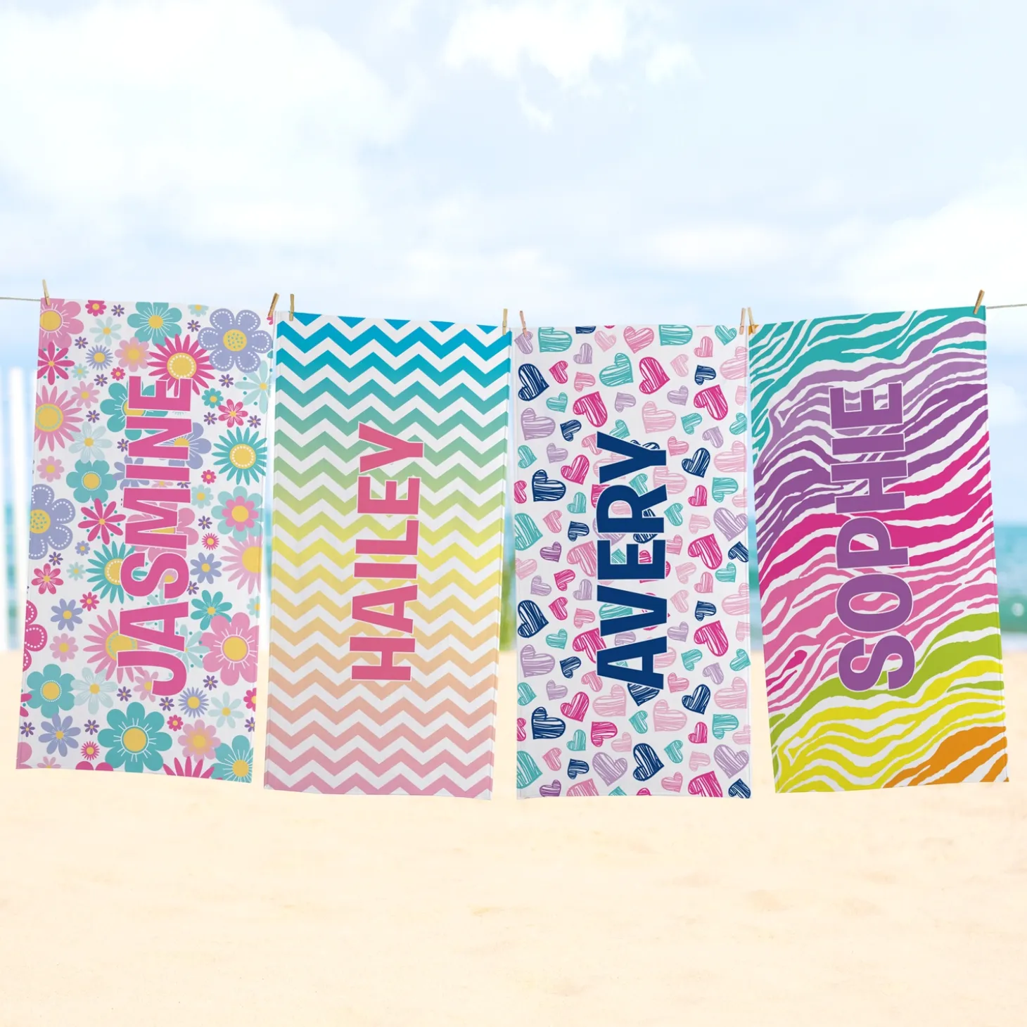Pretty Pattern Beach Towel