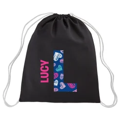 Pretty Pattern Drawstring Bag