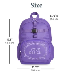 Pretty Pattern Purple Backpack Collection