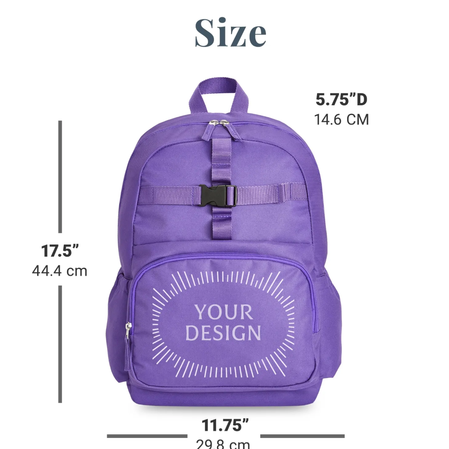 Pretty Pattern Purple Backpack Collection