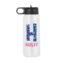 Pretty Pattern Stainless Steel Water Bottle