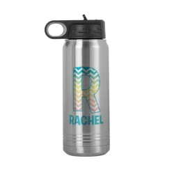 Pretty Pattern Stainless Steel Water Bottle