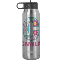 Pretty Pattern Stainless Steel Water Bottle
