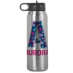 Pretty Pattern Stainless Steel Water Bottle