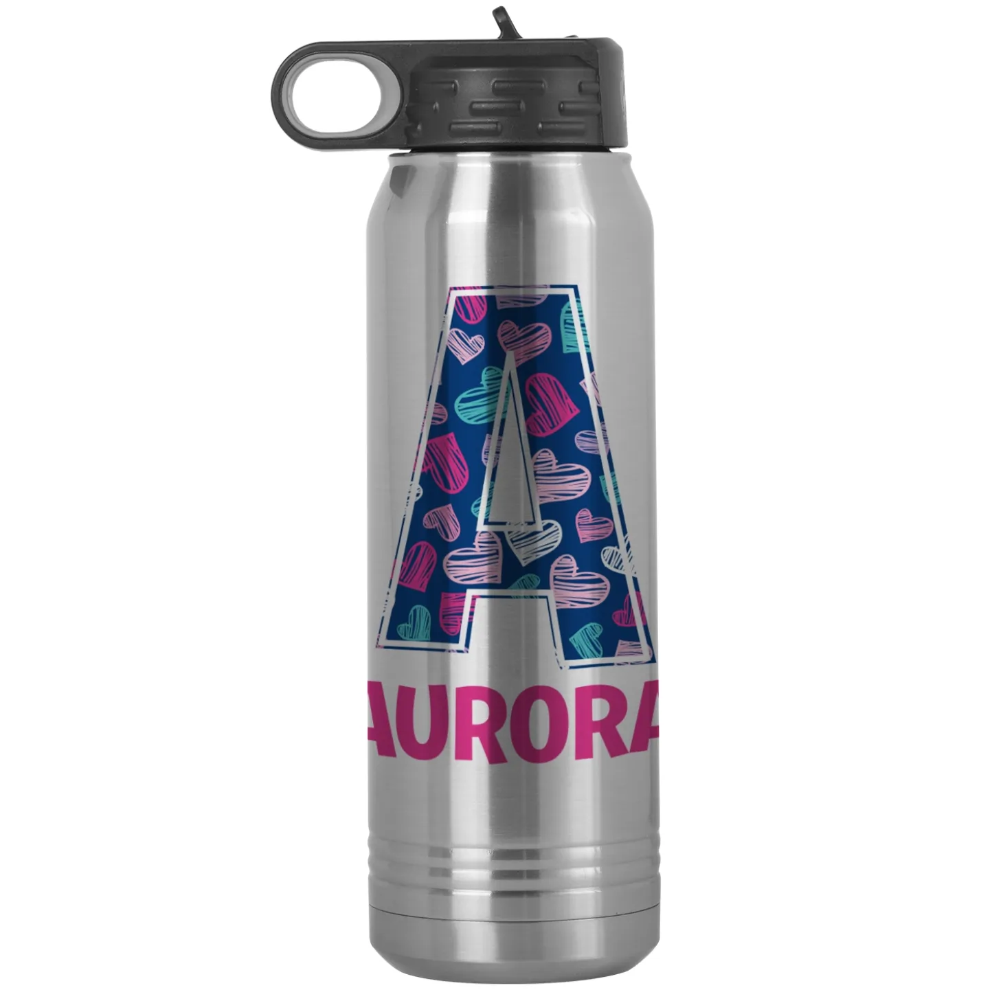 Pretty Pattern Stainless Steel Water Bottle