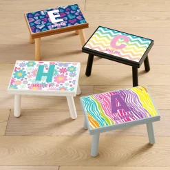 Pretty Pattern Step Stool