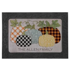 Pretty Pumpkins Doormat