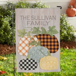 Pretty Pumpkins Garden Flag