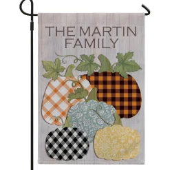 Pretty Pumpkins Garden Flag
