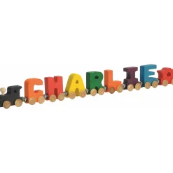 Primary Wooden Name Train