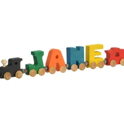 Primary Wooden Name Train