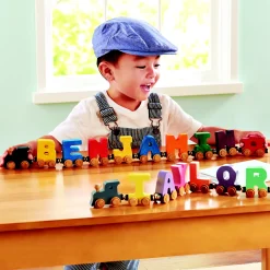 Primary Wooden Name Train