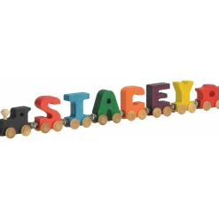 Primary Wooden Name Train
