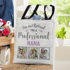 Professional Grandparent Photo Tote