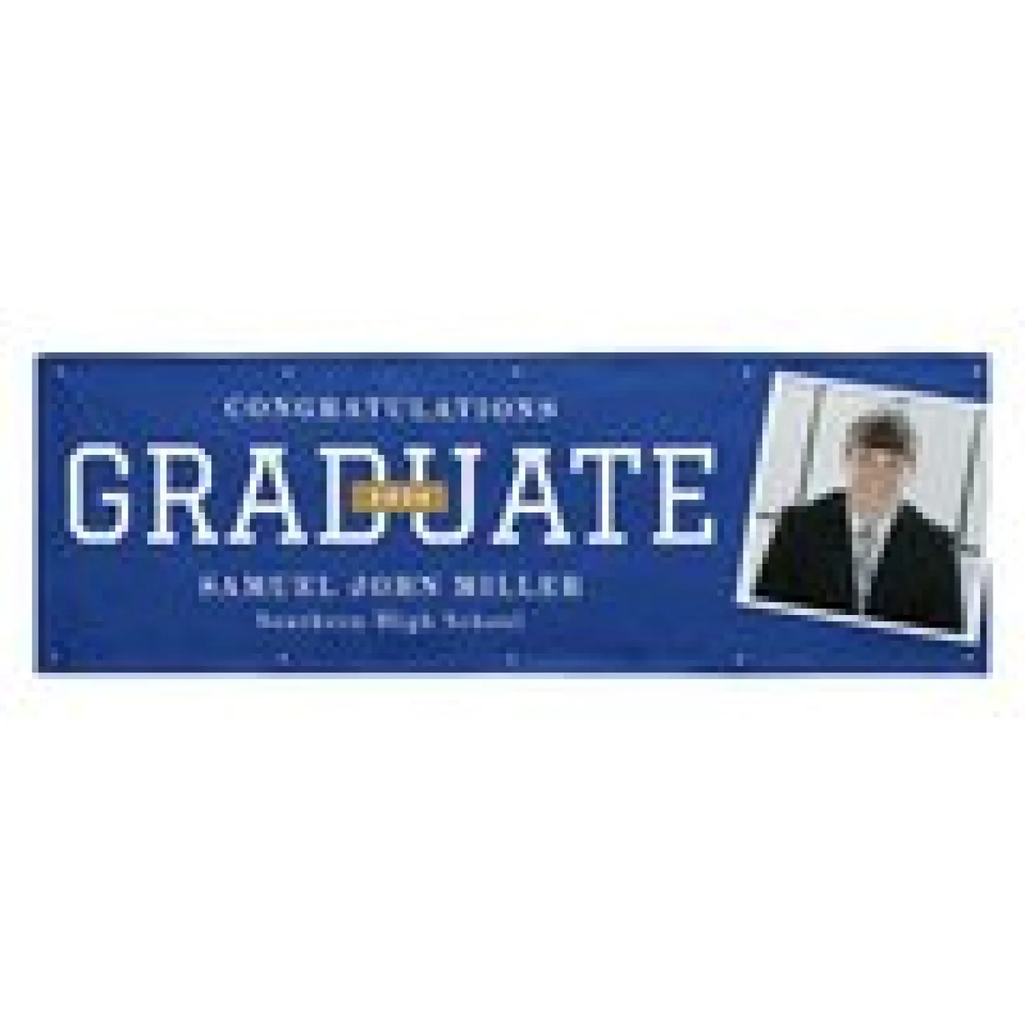 Proud Graduate Photo Banner