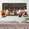 PS I Love You Rustic Wood Pallet Wall Art