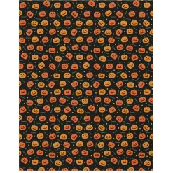 Pumpkin Faces Comforter